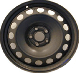 Volkswagen wheel STL69723 steel black